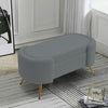 Rectangle Stool Bench Dining Chair Long Seat Shag Shaggy Fluffy Sheepskin Effect