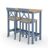 Compact Breakfast Bar Set Dining Table And Chair Stool Kitchen Bistro Furniture