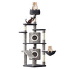 Cat Tree Tower Multi-Level Cat Condo with Scratching Post Kittens Activity 162CM