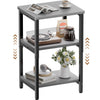 Side Table, Height Adjustable Bedside Table, End Table, Sofa Table, Nightstand