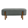 Faux Fur Shaggy Footstool Footrest Pouffe Foot Stool Padded Ottoman Seat Bench