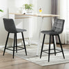 2 Pcs Breakfast Bar Stools High Counter Chair Kitchen Pub Restaurant Barstool