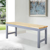 Solid Pine 2 / 3 Seater Bench Seat Shabby Chic Wooden Kitchen Garden Dining Room