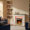 Freestanding Electric Fireplace Suite - Bempton Suite