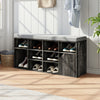 3 Tier Shoe Rack With Seat Hallway Shoe Bench Shoe Storage Rack Footwear Cabinet