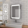 Illuminated LED Bathroom Mirror Cabinet With Shaver Socket Demister Wall Mounted