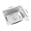 Single/Double Bowl Kitchen Sink Stainless Steel Undermount Drainer Waste Kit NEW