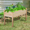 Wooden Garden Planters Flower Plant Pot Window Box Raised Bed Basket Multi Shape