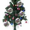 5-50x Iridescent Glass Wedding Baubles Balls Fillable Tree Ornaments