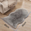 Large Shaggy Rug Fluffy Rugs Anti-Slip Living Room Bedroom Grey Carpet Floor Mat