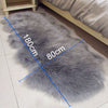 Large Shaggy Rug Fluffy Rugs Anti-Slip Living Room Bedroom Grey Carpet Floor Mat