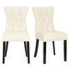 Dining Chairs Set of 2/4 Faux Leather Accent Side Chair with Soild Wood Legs