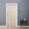 Folding Door PVC Internal Accordion Concertina Sliding Door Brown Ivory White