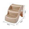 Foldable Pet Small Dog Stairs Steps Ladder with Non-Slip Pads for High Beds Sofa