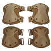 4x Tactical Military Elbow Knee Pads Airsoft Army Sport Protection Gear Guard
