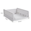 Stackable Folding Wardrobe Organiser Shelf Rack Pantry Closet Storage Box Drawer