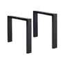 Pair of Furniture Legs Table Chair Bench Stand Feet Industrial Metal Base Frame