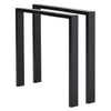 Pair of Furniture Legs Table Chair Bench Stand Feet Industrial Metal Base Frame