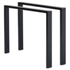 Pair of Furniture Legs Table Chair Bench Stand Feet Industrial Metal Base Frame