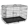Metal Dog Cage Puppy Training Crate Pet Carrier Small Medium Large XL XXL Metal