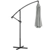 Cantilever Garden Parasol Banana Patio Sun Shade Umbrella with Crank Handle Tilt