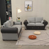 Upholstered Fabric 2 3 Seater Sofa Suite Couch Settee Set Padded Seat Furniture