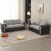 Upholstered Fabric 2 3 Seater Sofa Suite Couch Settee Set Padded Seat Furniture