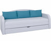 Sofa Bed with Storage Container Sleep Function Springs Comfy New TENUS II