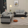 Upholstered Fabric 2 3 Seater Sofa Suite Couch Settee Set Padded Seat Furniture