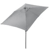 Rectangle Banana Garden Parasol 2x3M Umbrella Sun Shade Outdoor Patio Crank Tilt