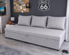 Sofa Bed with Storage Container Sleep Function New PIXEL