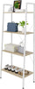 4-Tier Ladder Shelves Display Storage Cabinet Bookshelf Unit Living Room Kitchen