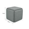 Square Stool 5-In-1 Magic Cube Combination Nesting Ottoman Sofa Foot Rest Stools