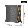 S/M/L Collapsible Fabric Laundry Hamper Foldable Clothes Bag Washing Bin Baskets