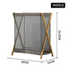 S/M/L Collapsible Fabric Laundry Hamper Foldable Clothes Bag Washing Bin Baskets