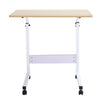 Adjustable Movable Over Bed Tray Bedside Laptop Computer Desk Table Trolley Sofa