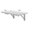 Folding Wall Table Drop Leaf Writing Laptop Desk Foldable Floating Storage Shelf