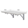 Folding Wall Table Drop Leaf Writing Laptop Desk Foldable Floating Storage Shelf
