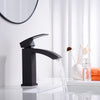 Bathroom Brass Basin Mixer Taps Waterfall Spout Sink Faucet Set With Sink Drain