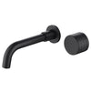 Brass Bathroom Wall Mounted Swivel Spout Sink Faucet Concealed Basin Mixer Taps