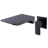 Bathroom Brass Wall Mounted Waterfall Spout Sink Faucet Basin Mixer Taps UK