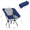 Portable Camping Chair With Carry Bag Ultra Lightweight Compact Foldable Chair