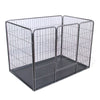 Heavy Duty Cozy Pet Puppy Playpen Run Crate Enclosure Welping Dog Cage inc Floor