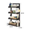 Kitchen Rack Herbs Spice Jar Storage Cabinet Over Door Shower Wall Mounted Shelf
