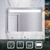 LED Bathroom Mirror Touch Sensor Illuminated Light with Demister Wall Mounted