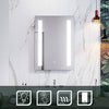 LED Bathroom Mirror Touch Sensor Illuminated Light with Demister Wall Mounted