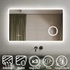 LED Bathroom Mirror with Demister Sensor Infrared Illuminated Light Wall Mounted