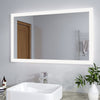 LED Bathroom Mirror with Demister Pad Illuminated Lights Touch Wall Mounted IP44