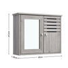 Bathroom Cabinet Basin Unit Storage Cupboard MDF Wooden Modern Furniture Grey