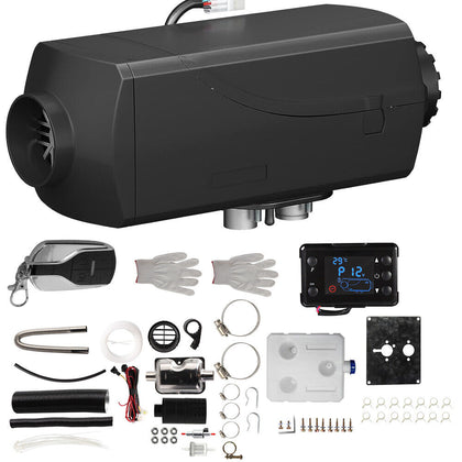 8000W Air diesel Heater LCD Monitor 5KW 12 V For Trucks Motor-Homes Boats Warm